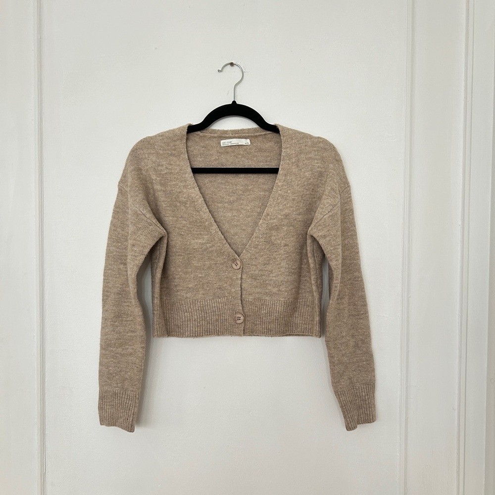 Oak + Fort Cropped Cardigan